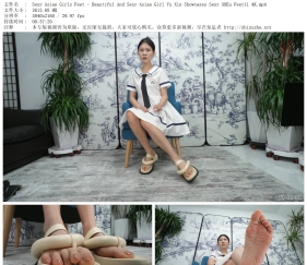 Asian Girl Yu Xin Showcases Sexy 38Eu Feet11 4K